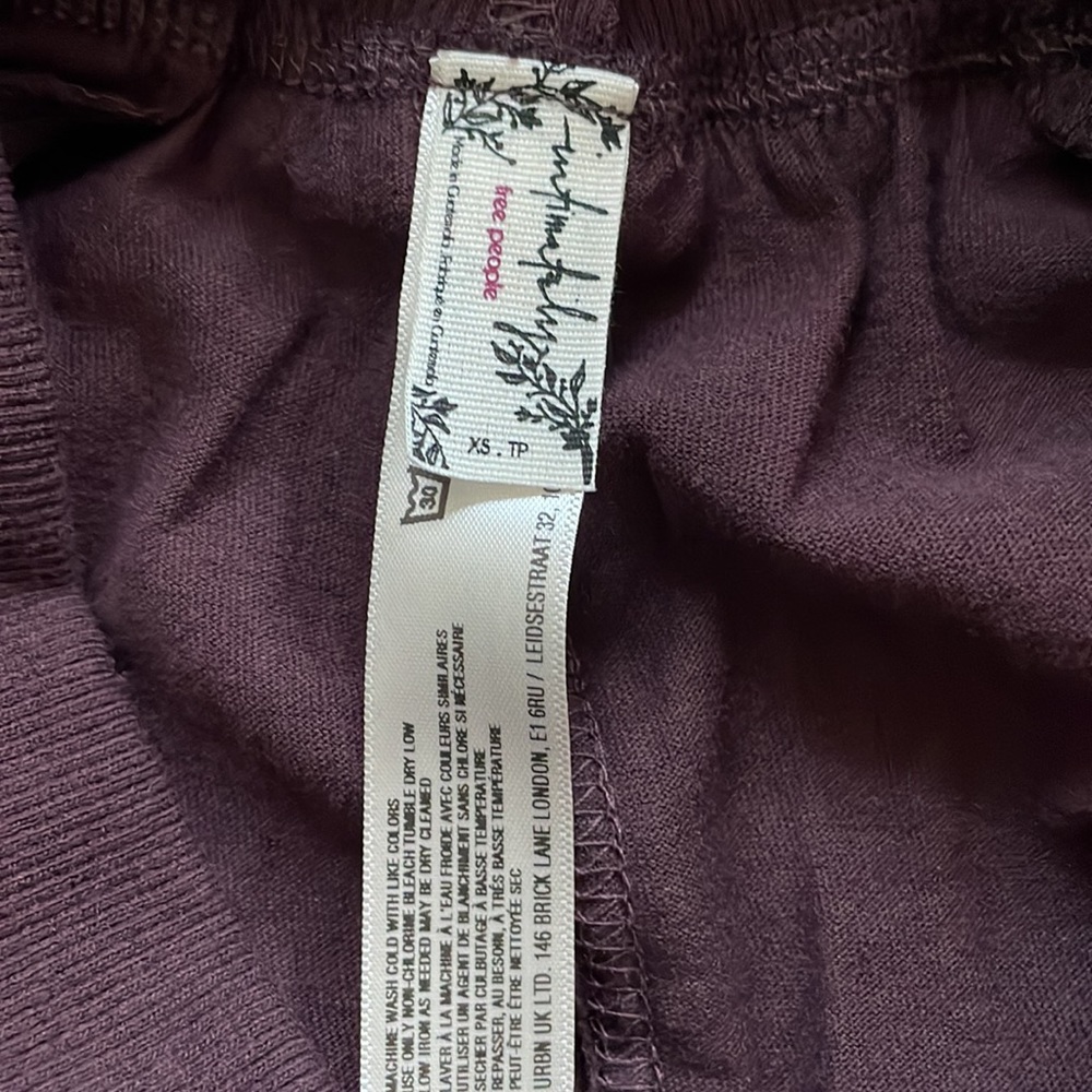 Free People Brown Wide-Leg Pants - Picture 5 of 5